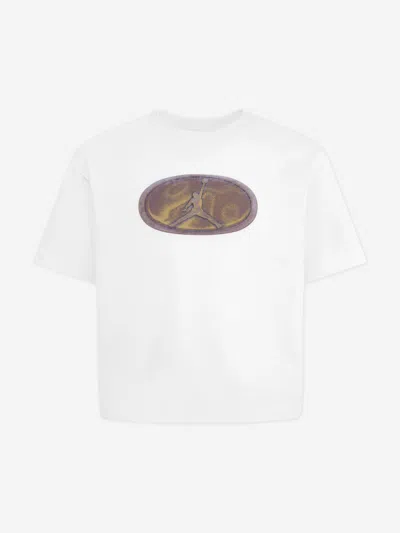 Jordan Kids'  Girls Logo T-shirt In White