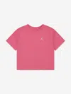 Jordan Girls Mj Brooklyn Essentials T-shirt In Pink