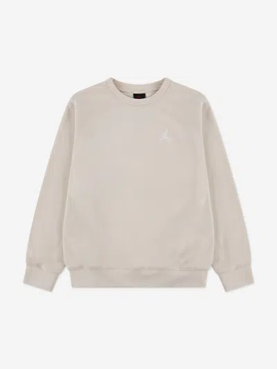 Jordan Kids'  Girls Mj Brooklyn Fleece Sweatshirt In Neutral