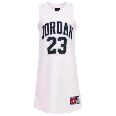 Jordan Girls Preschool   23 Jersey Dress In Pink/black