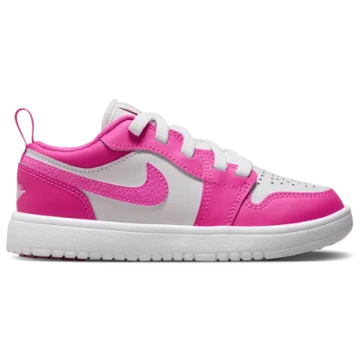 Jordan Girls Preschool   Air  1 Low Alt Fund In Pink/grey/white