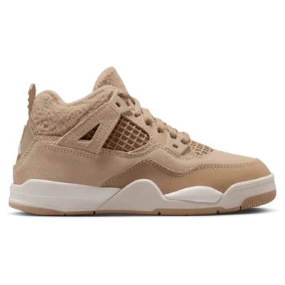 Jordan Kids' Girls Preschool   Retro 4 In Brown