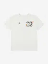 Jordan Girls Summer Bloom Oversized T-shirt In White