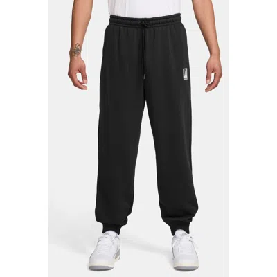 Jordan Graphic Print Brooklyn Fleece Sweatpants In Black
