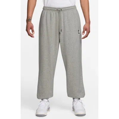 Jordan Graphic Print Brooklyn Fleece Sweatpants In Gray