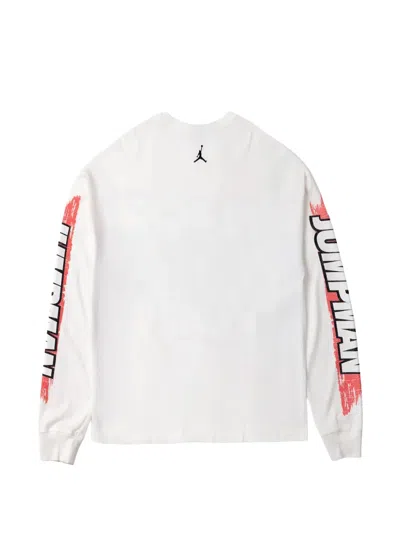 Jordan Graphic-print Sweatshirt In White