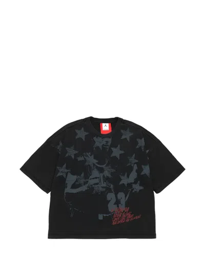 Jordan Graphic-print T-shirt In Black