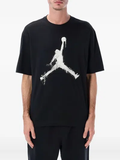 Jordan Graphic-print T-shirt In Black