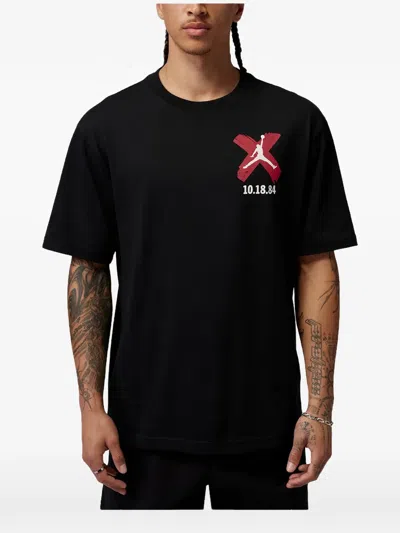 Jordan Graphic-print T-shirt In Black