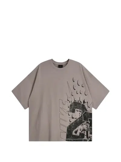 Jordan Graphic-print T-shirt In Gray