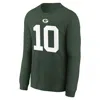 Jordan Green Bay Packers  Love Big Kids' Long-sleeve Nfl T-shirt In Green