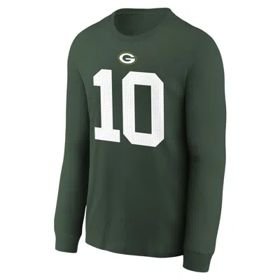 Jordan Green Bay Packers  Love Big Kids' Long-sleeve Nfl T-shirt