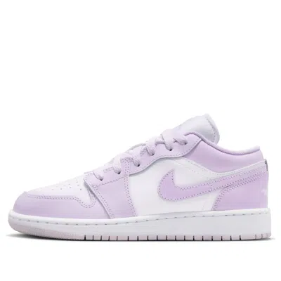 Jordan (gs) Air  1 Low 'barely Grape Violet Mist' In Purple