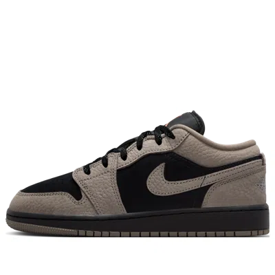Jordan (gs) Air  1 Low Se 'black Olive Grey' In Multi