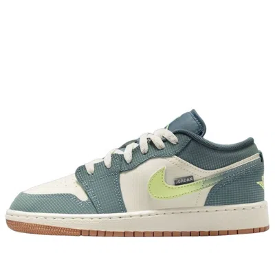 Jordan (gs) Air  1 Low We Outside 'sea Glass Hasta' In Multi