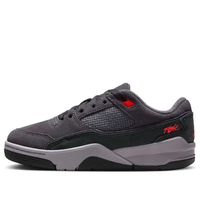JORDAN (GS) Air Jordan Flight Court 'Dark Grey Black'