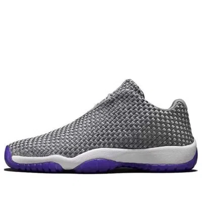 Jordan (gs) Air  Future Low 'wolf Grey Court Purple' In Black