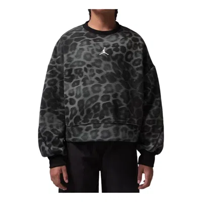Jordan (gs) Air  Perform Sport Dri-fit Printed Crew 'black'