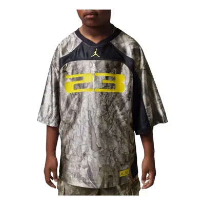 Jordan (gs)  Brooklyn Realtree T-shirt 'swan' In Brown