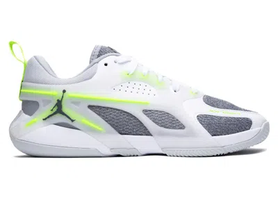 Pre-owned Jordan Heir (women's) Sneakers In Sail/electric Green/white In Multi