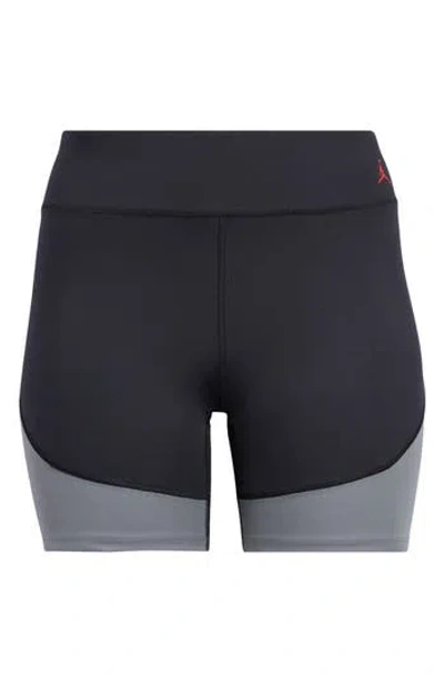 Jordan Heritage Bike Shorts In Gray
