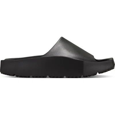Jordan Hex Slide Sandal In Black/black