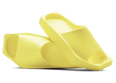 Pre-owned Jordan Hex Slide (women's) Sneakers In Yellow Pulse