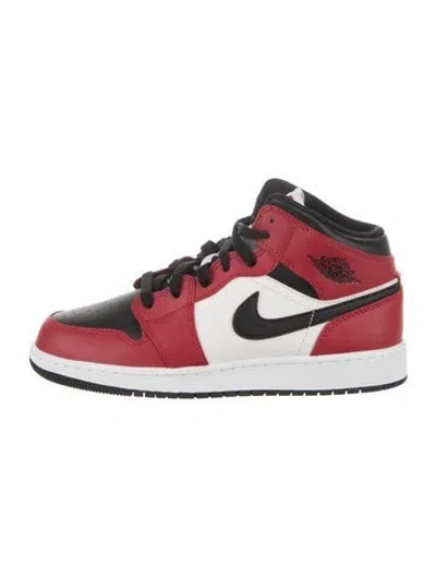Pre-owned Jordan Babies' High Top Sneaker In Red
