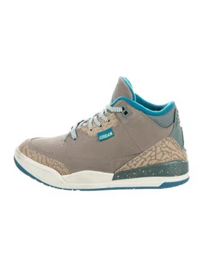 Pre-owned Jordan Babies' High Top Sneakers In Neutrals