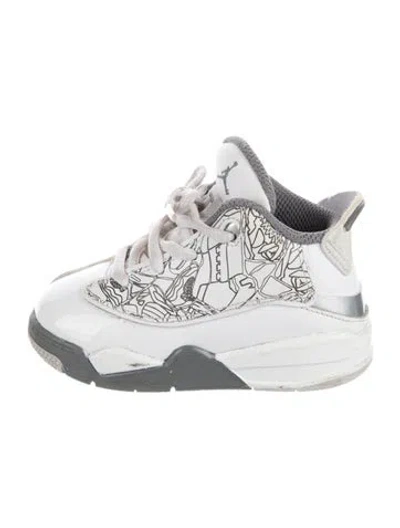 Pre-owned Jordan Babies' High Top Sneakers In White