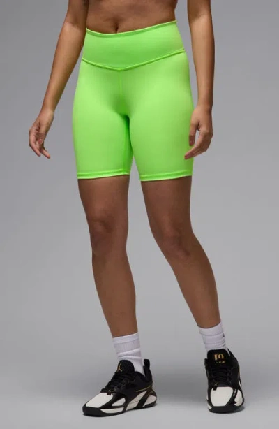 Jordan High Waist Bike Shorts In Green