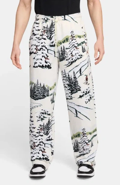 Jordan Holiday Print Brooklyn Fleece Sweatpants In Multi