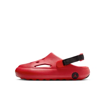 Jordan Hydrip Big Kids' Sandals In Red