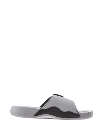 Jordan Kids' Hydro 11 Retro Slides Gs "white/black" Slides In Gray