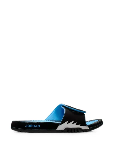 Jordan 하이드로 5 레트로 샌들 In Black