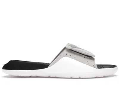 Pre-owned Jordan Hydro 7 Cement Sneakers In Tech Grey/black/white