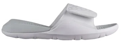 Pre-owned Jordan Hydro 7 Slides Platinum Sneakers In White/pure Platinum