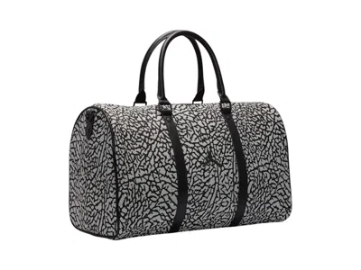 Pre-owned Jordan Icon Duffle 25l Bag In Black
