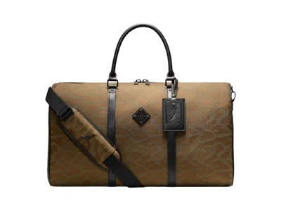 Pre-owned Jordan Icon Duffle 40l Bag In Light Olive