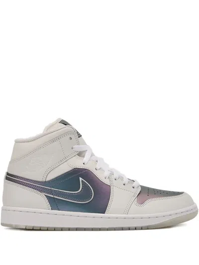 Jordan Iridescent Mid Trainers In Multi