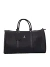 Jordan Jam Monogram Duffle Bag In Black