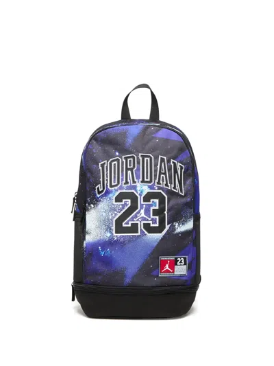 Jordan Jan Print Backpack In Blue