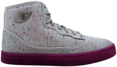 Pre-owned Jordan Jasmine Sneakers In Wolf Grey/white Purple Dusk Metallic Silver In Multi
