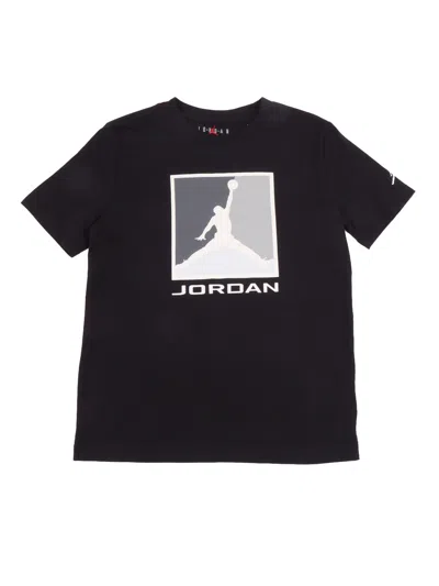Jordan Jdb M J Flt Ess Bl 3.0 Ss Tee In Black