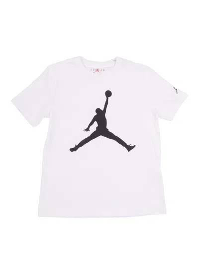Jordan Jdb S/s Jumpman Tee In White
