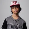 Jordan Big Kids' Jersey Flat Brim Cap In White
