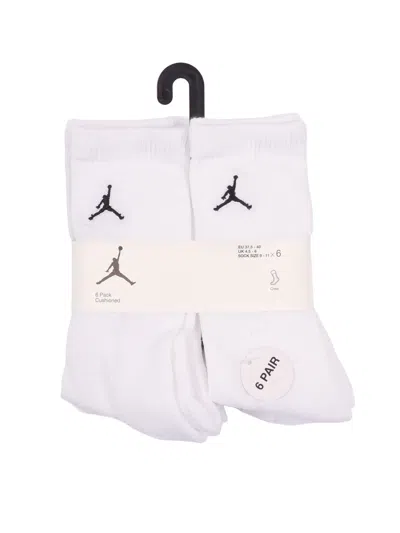 Jordan Jhn Everyday Essentials 6pk Cr In White