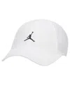 Jordan Jorand Men's White Club Performance Adjustable Hat In White