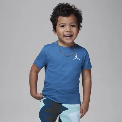 Jordan Babies' Jumpman Air Toddler Embroidered T-shirt In Blue