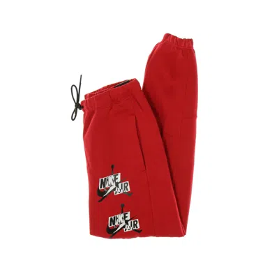 Jordan Jumpman Classics Men's Fleece Tracksuit Pants In Red